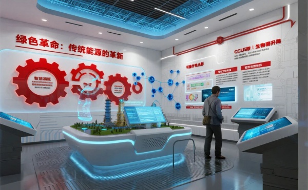 石油新能源展廳設計的“能源大腦”有多強？