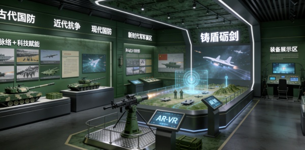 軍事展廳的沉浸式設(shè)計(jì)與國(guó)防教育使命