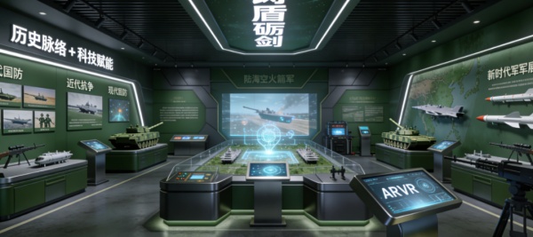 軍事展廳的沉浸式設(shè)計(jì)與國(guó)防教育使命